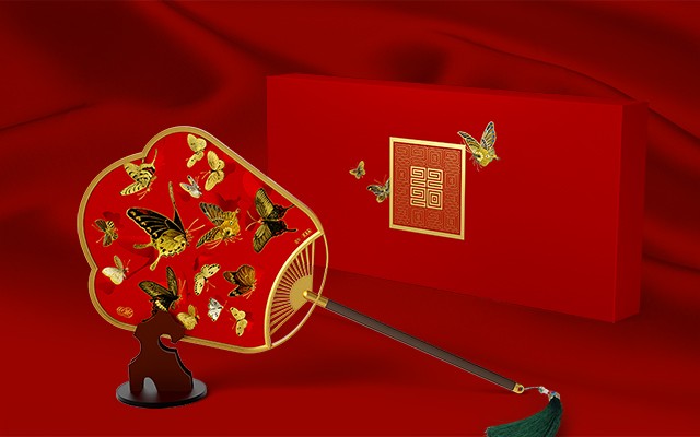 福蝶迎春
